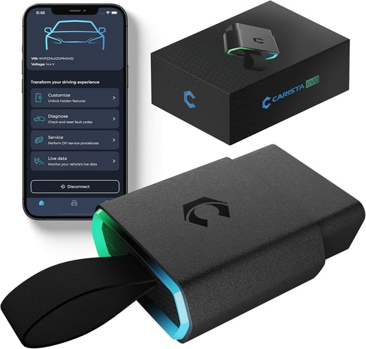 Carista EVO Bluetooth OBD2 Scanner for Advanced Vehicle Diagnostics