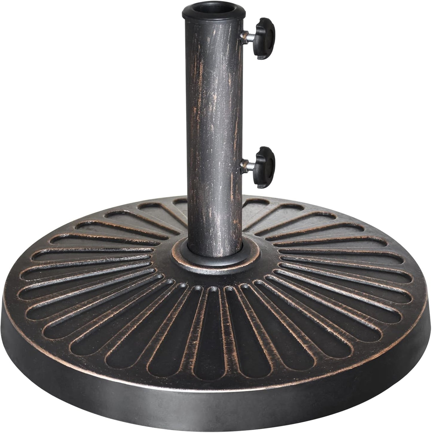EliteShade USA Umbrella Base Stand for Heavy Duty Outdoor Use