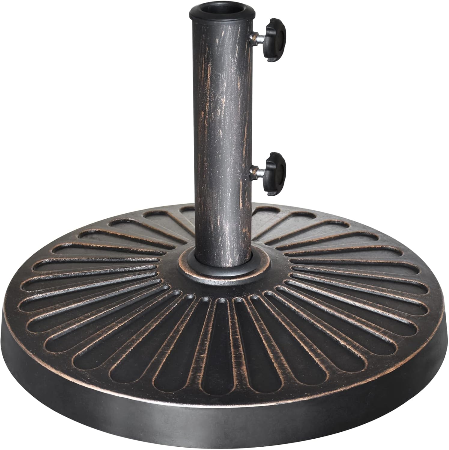 EliteShade USA Umbrella Base Stand for Heavy Duty Outdoor Use