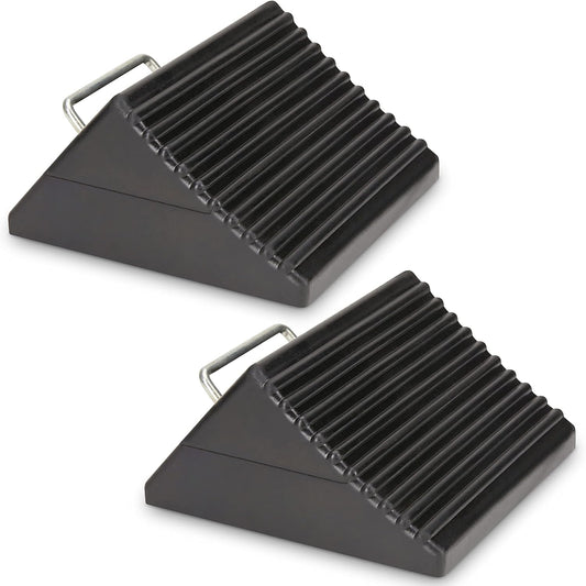 Durable Wheel Chocks for Cars, RVs, Trucks, and Trailers