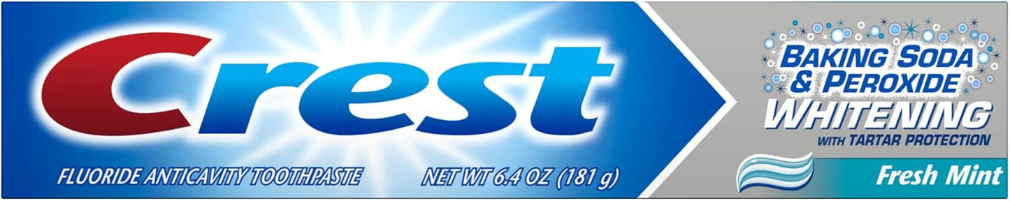 Crest Extra White + Scope Outlast Toothpaste for Lasting Freshness