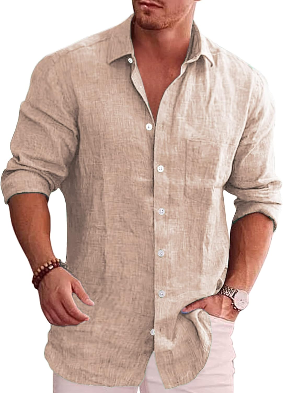 COOFANDY Men's Casual Button Down Shirt for All Occasions