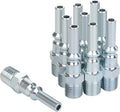 Lincoln L-style Air Hose Fittings 1/4 in Male Threads - Durable