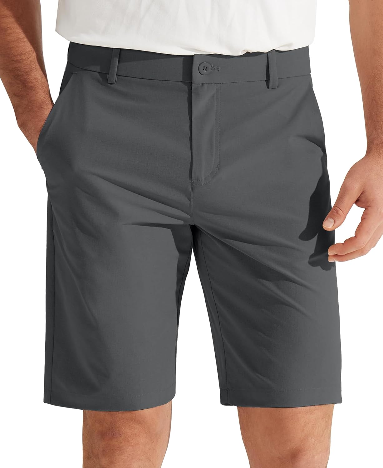 Libin Mens Golf Shorts 7in/9in Lightweight Quick Dry Water Resistant