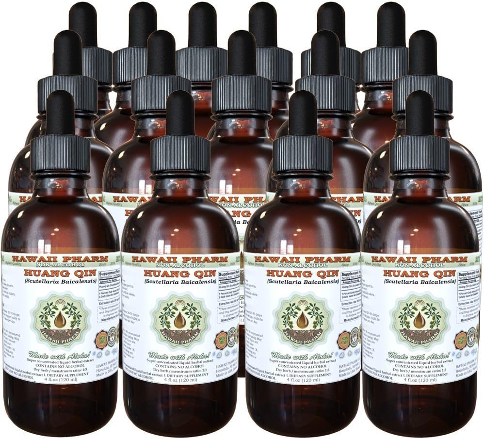 Huang Qin Alcohol-Free Liquid Extract for Natural Wellness