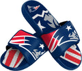 FOCO Mens NFL Team Logo Sport Shower Gel Slide Flip