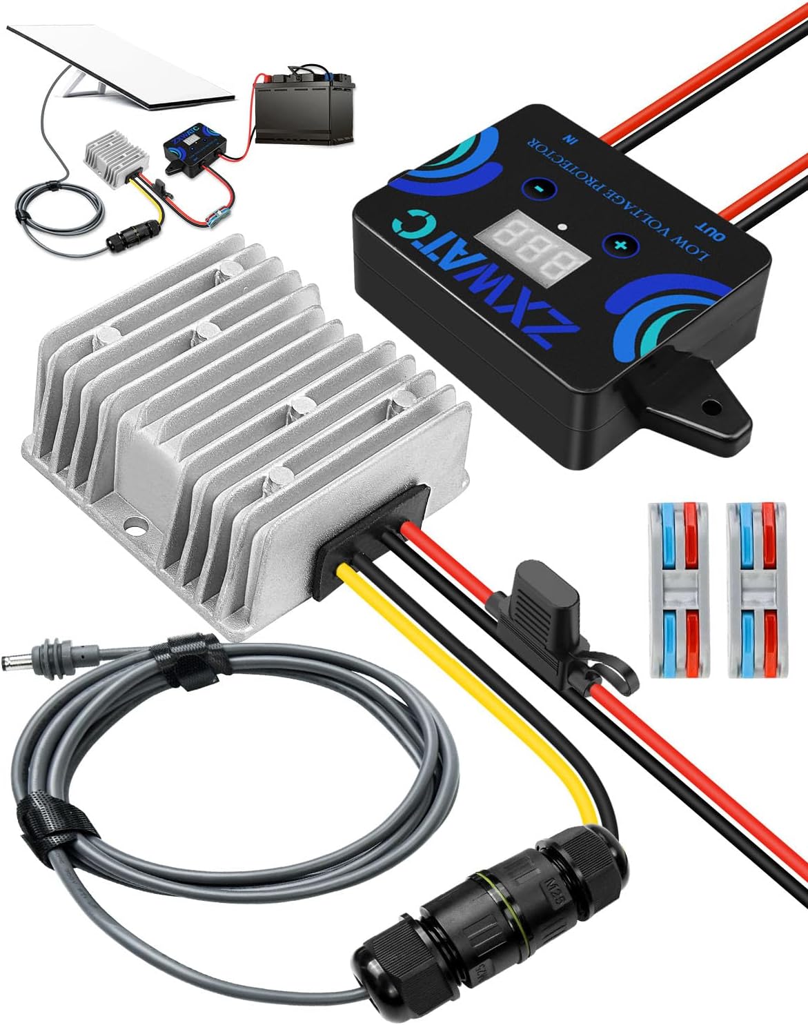 Upgrade Your Router Power with ZXWATC DC Conversion Kit
