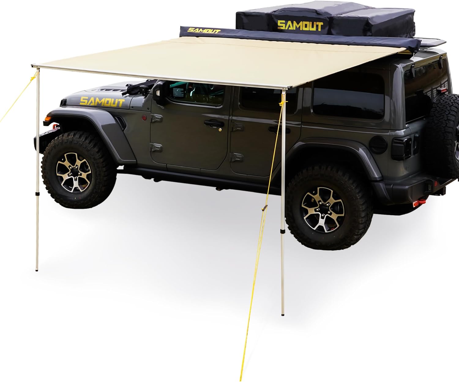 Vehicle Awning 6.6ft x 10ft for Jeep SUV Truck Van Shelter