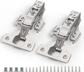 50 Pack 3/4 in Full Overlay Soft Close Concealed Hinge - Quiet