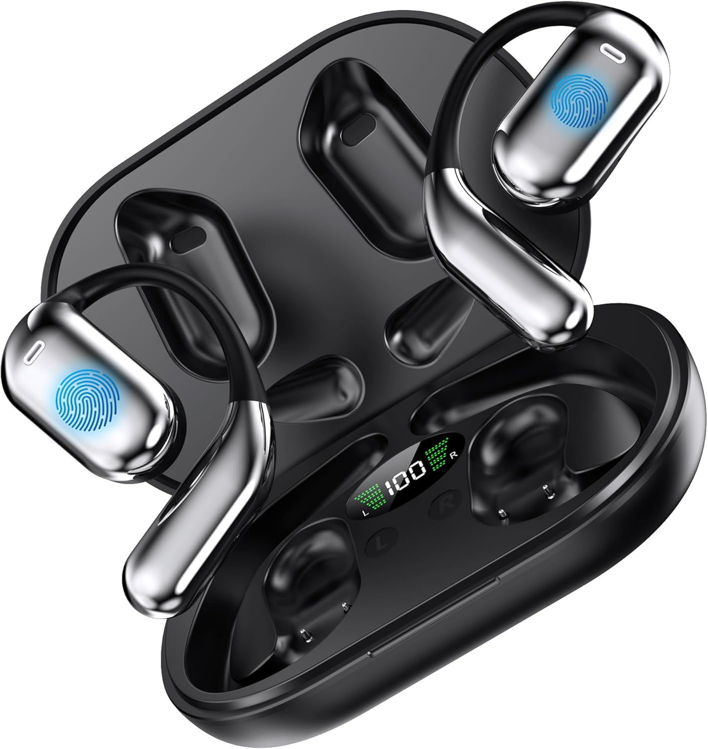 3-in-1 Language Translation Earbuds, Instant 144 Languages, HiFi Sound