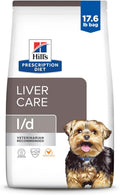 Hill's Prescription Diet l/d Liver Care Dry Dog Food - Support