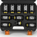 1/2ft Drive Deep Impact Socket Set 11-Piece Metric - Heavy-Duty Torque