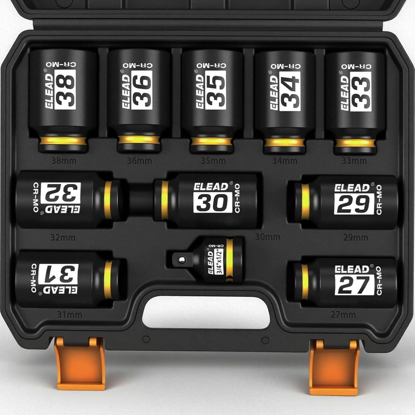 1/2 Drive Deep Impact Socket Set for High Torque Applications