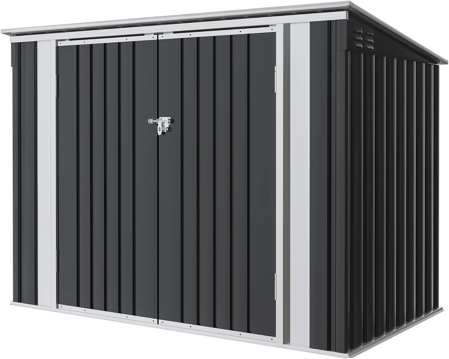 Greesum 5.8x3.3 FT Outdoor Storage Shed for Lawn Tools and More