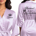 Mis Quince Anos Robes Satin Robe for Women - Personalized Getting