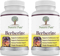 Simply Natures Pure Berberine HCl 500mg for Heart Health