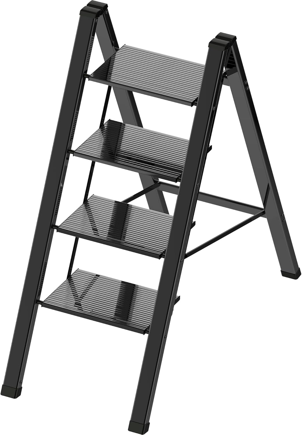Lightweight Folding Step Ladder for Home Use - 4 Step Stool