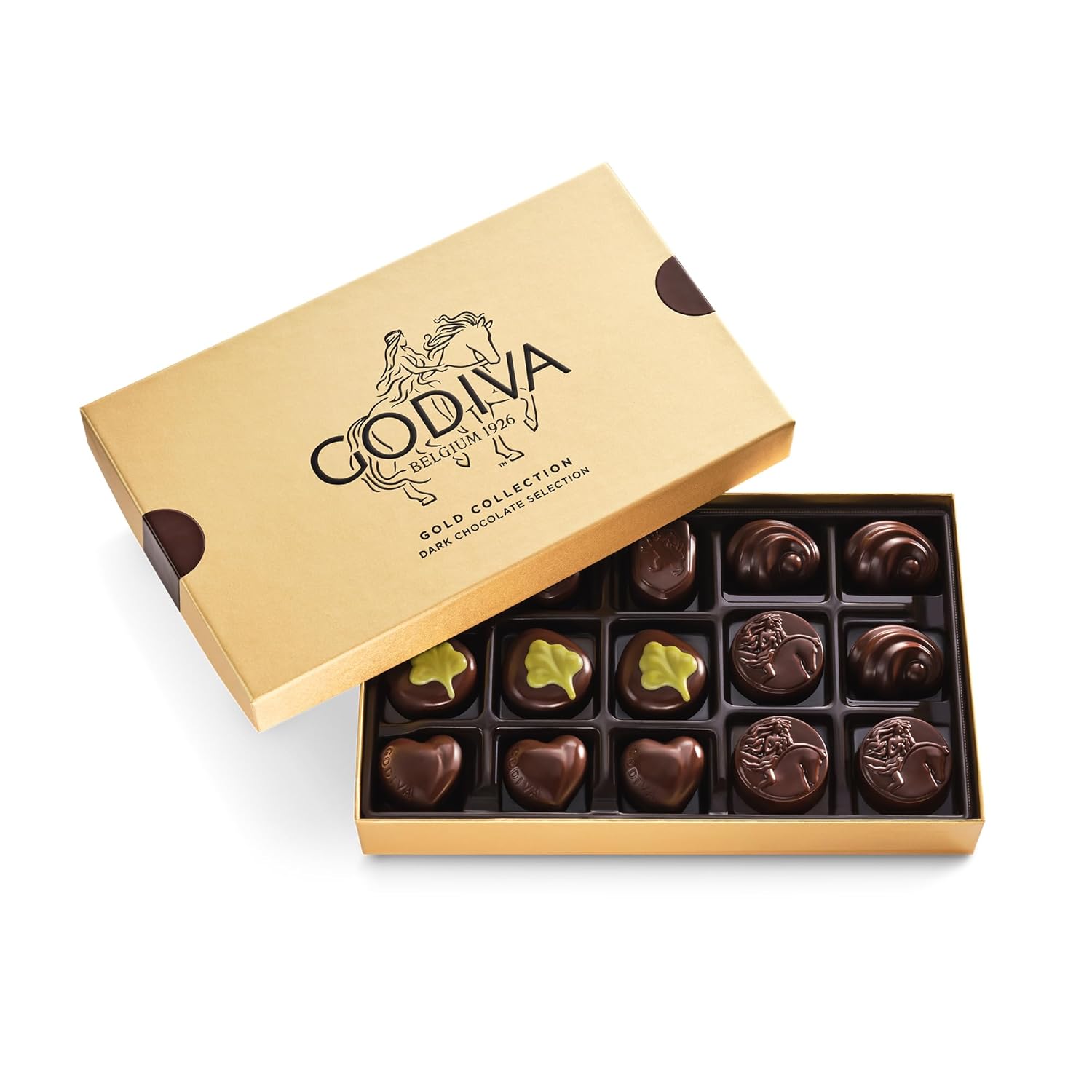 Godiva Gold Dark Chocolate Gift Box - Exquisite Belgian Treats