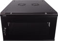 6U Server Rack Wall Mount Cabinet - Compact 23.6in Deep Network