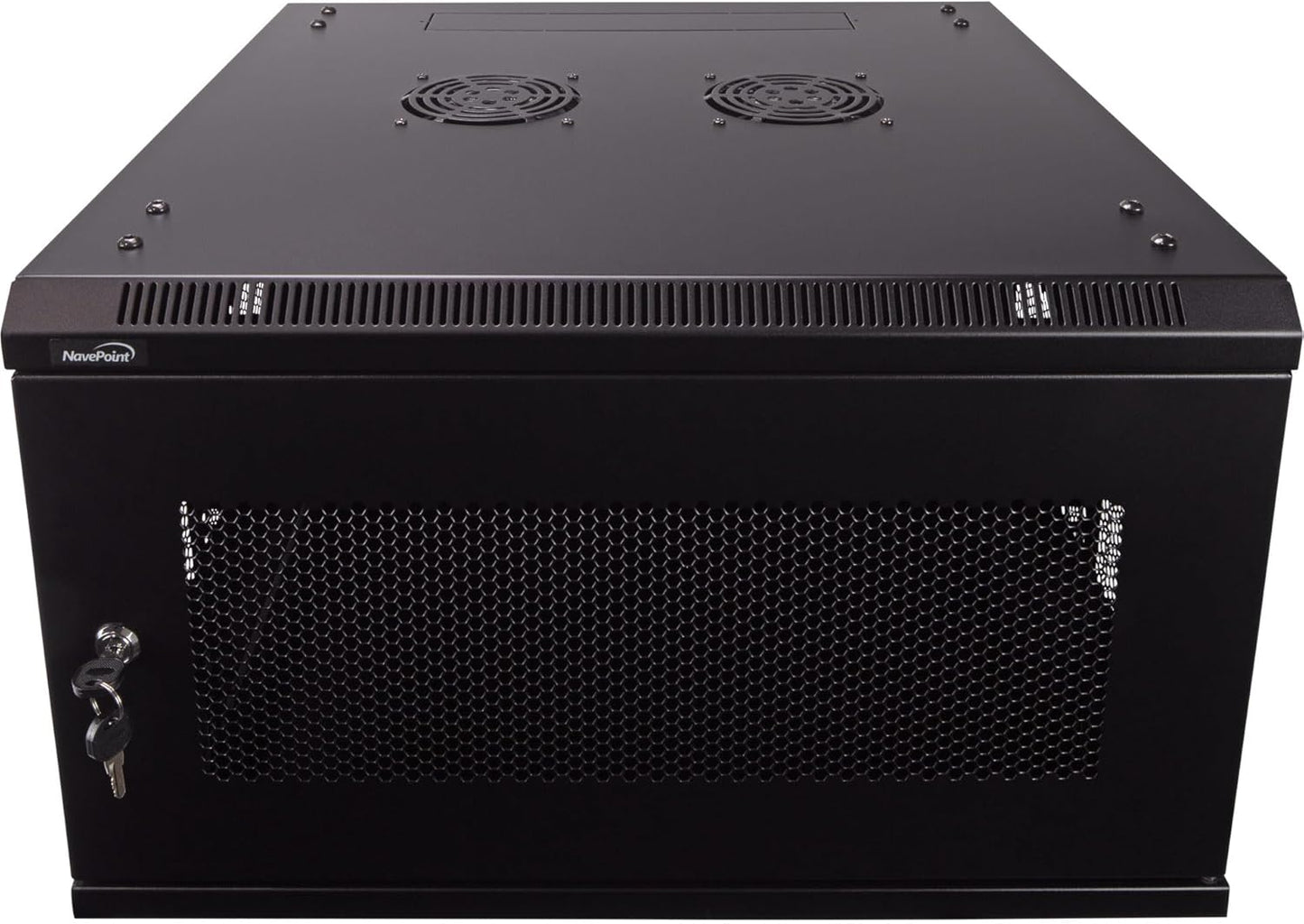 NavePoint 6U Server Rack - Durable Wall Mount Network Cabinet