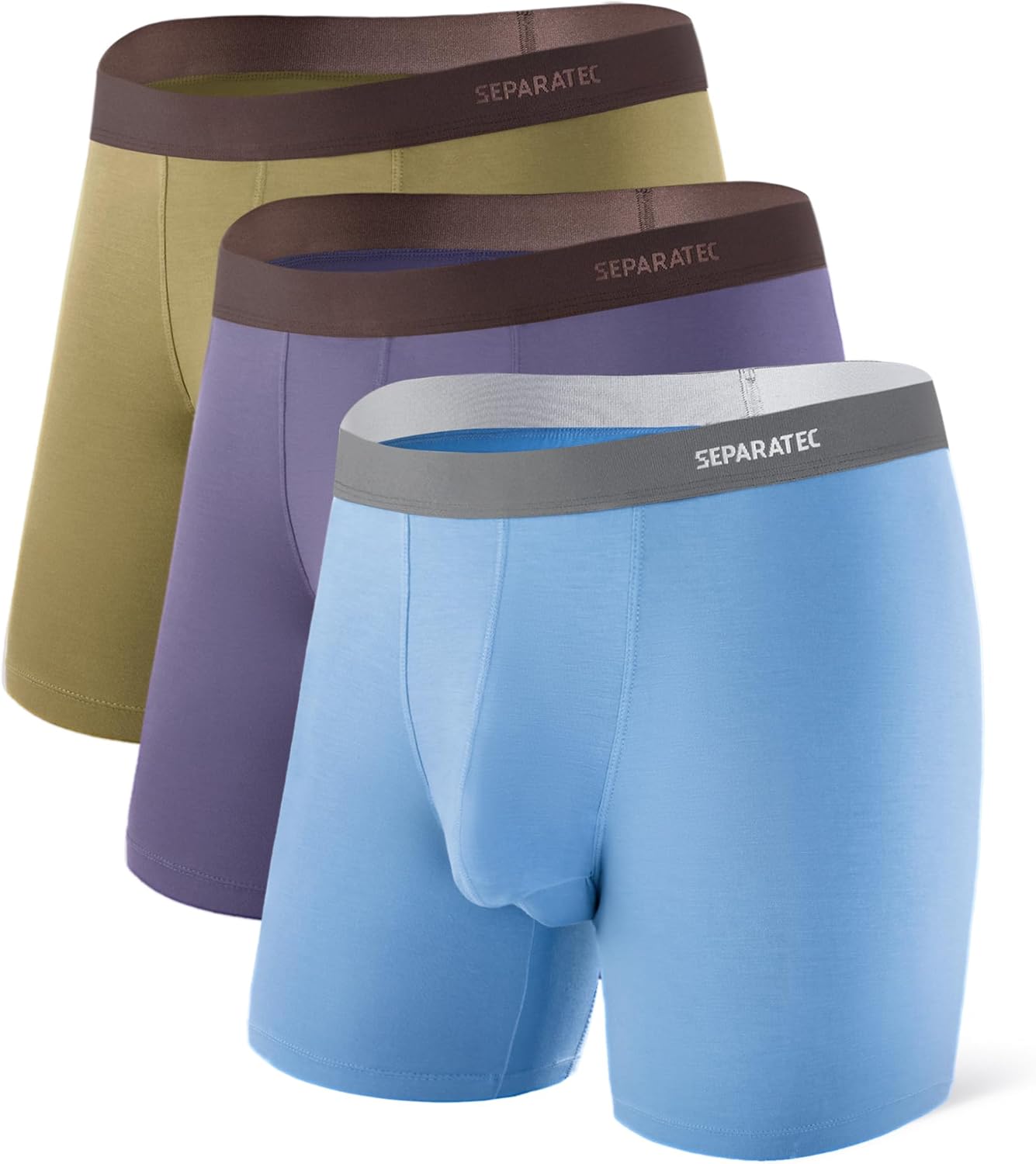 Separatec Mens Underwear with Pouch for Ultimate Comfort