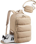 35L Travel Backpack Women 17.3 in Carry On - Organized Personal Item