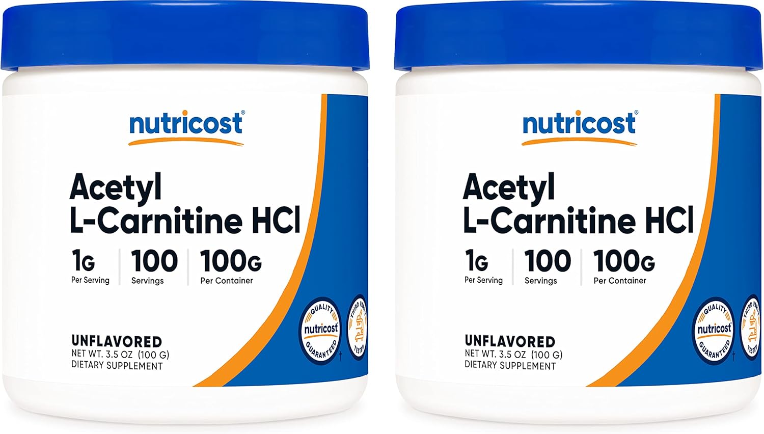 Nutricost Acetyl L-Carnitine Powder - 1000mg Per Serving