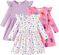 PATPAT Multipack Dresses for Toddler Girls - Style for Every Event