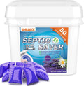 WELLUCK 50 Pack RV Toilet Treatment Drop Ins - Lavender Scent