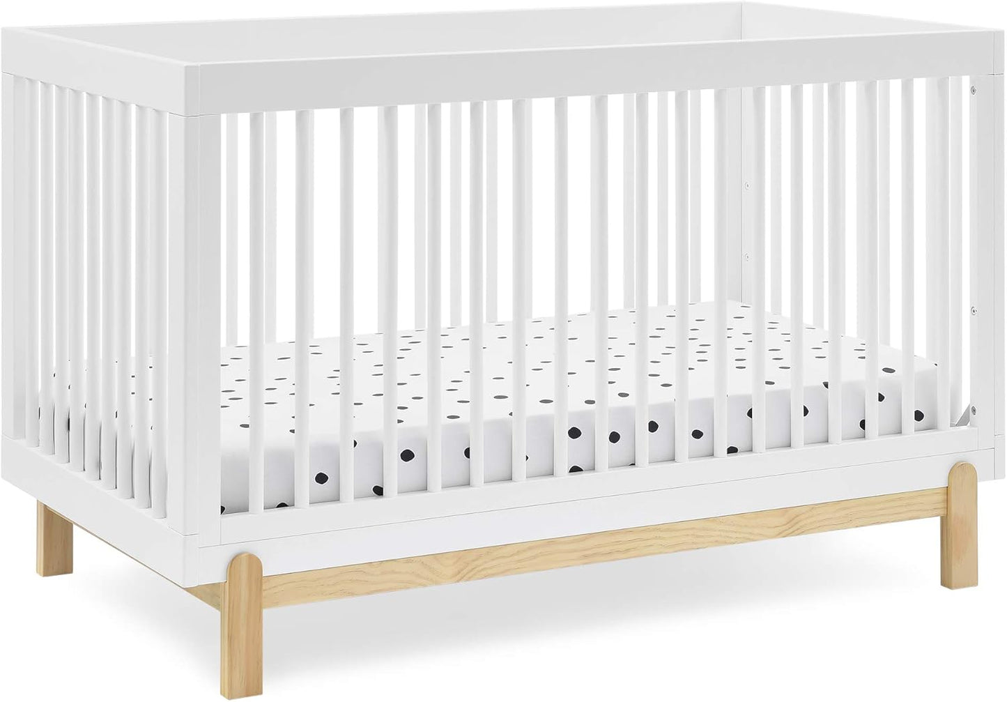 Delta Children Poppy 4-in-1 Convertible Crib for Modern Nurseries