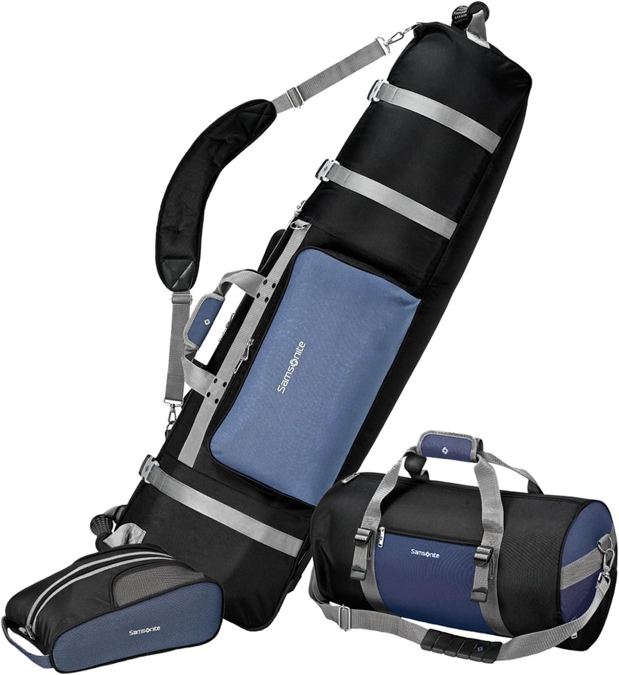 Samsonite Golf Deluxe 3 Piece Travel Set - Organized Golf Travel