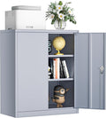 INTERGREAT Metal Garage Storage Cabinet 36in Lockable - Heavy Duty