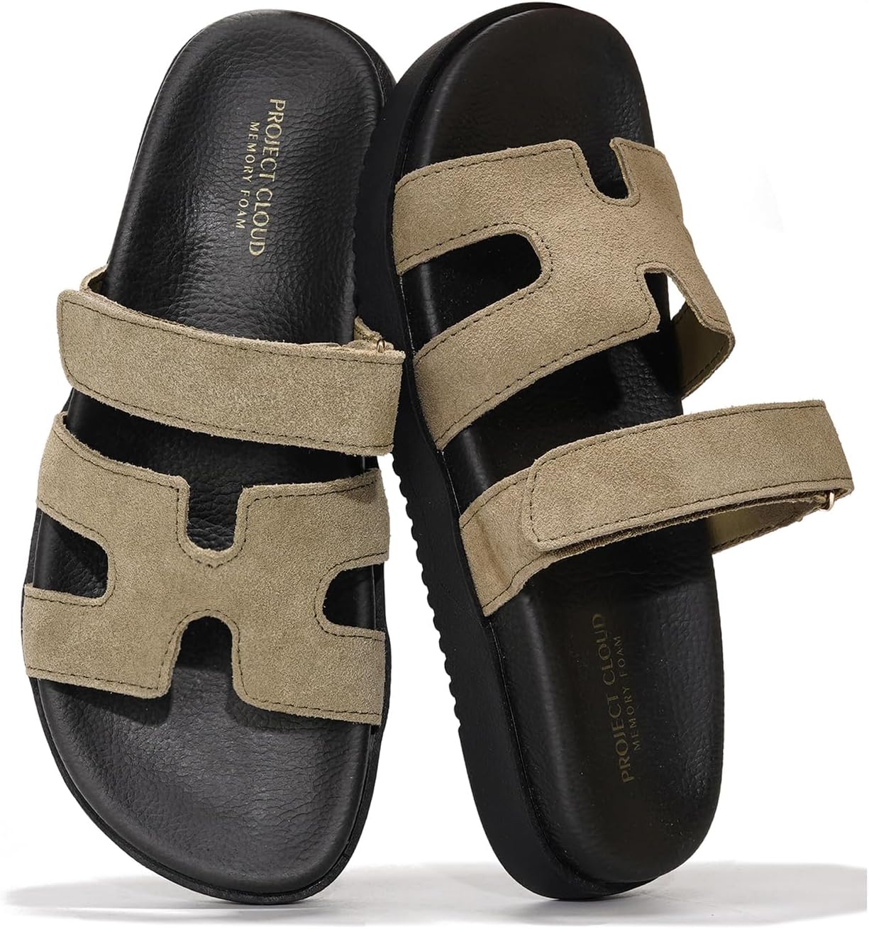 Project Cloud Genuine Leather Womens Sandals - Stylish Comfort