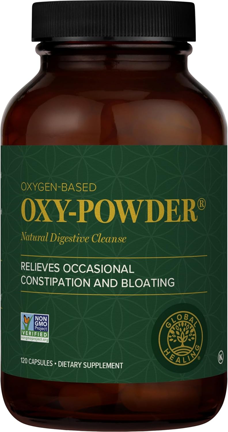 Oxy-Powder Natural Colon Cleanser for Gentle Detox and Relief