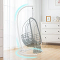 Hammock Chair Stand C-Frame - Heavy Duty Indoor Outdoor Stand