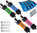 Sawyer MINI Water Filtration System - Compact 4-Pack for Travel
