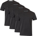 Hanes Ultimate Fresh IQ Slim Fit Crew Undershirt for Men - 4-Pack