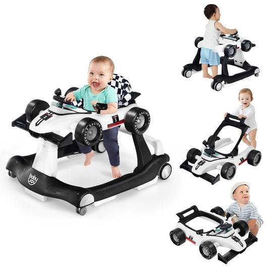 Baby Joy 4-in-1 Foldable Baby Walker