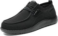 Wide Shoes for Men Slip On Loafers - Comfortable Arch Support