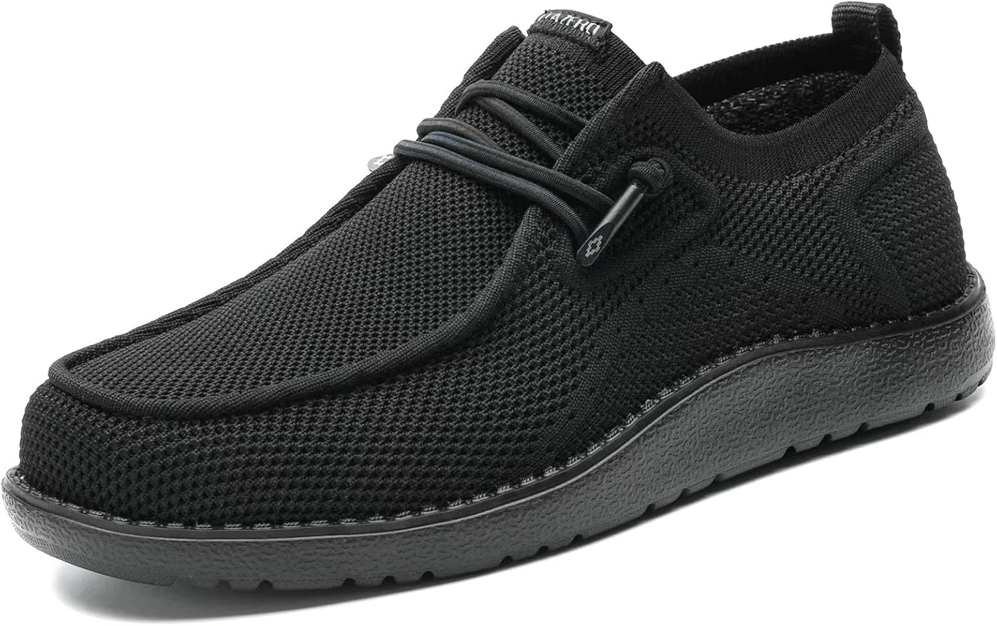 Wide-Shoes for Men Slip On Walking Loafers Comfortable Fit