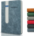 Notebooks for work A5 Leather Notebook - Durable 240-Page Journal