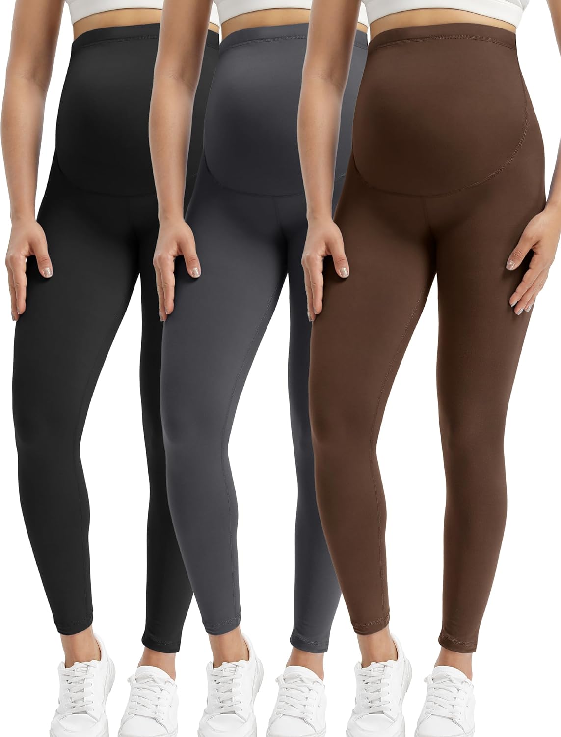 Buttergene Women's Maternity Leggings for Active Pregnancy Wear