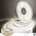COB LED Strip Lights Cool White 65FT 24V Dimmable - Seamless Bright