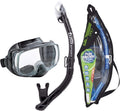 TUSA Sport Imprex 3D Purge Mask Snorkel Combo - Clear Vision and Dry