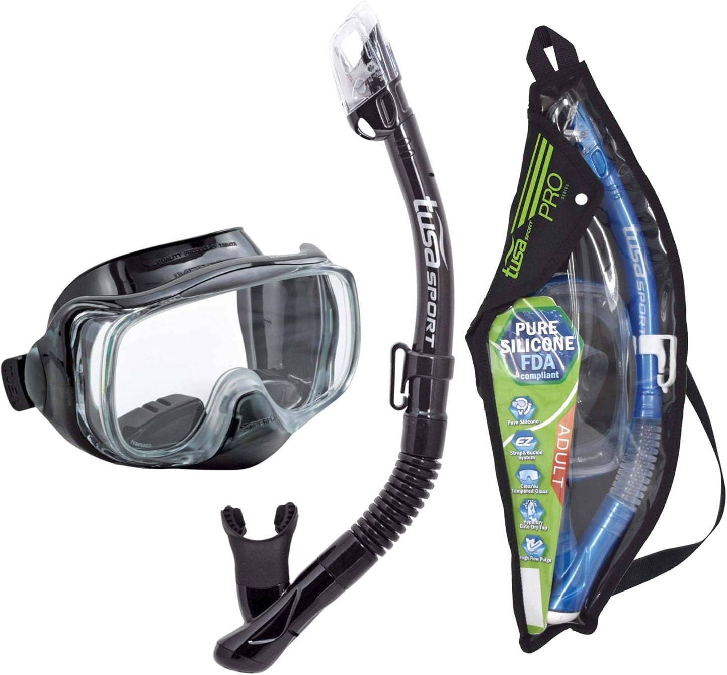 TUSA Sport 3D Purge Mask - Crystal Clear Vision