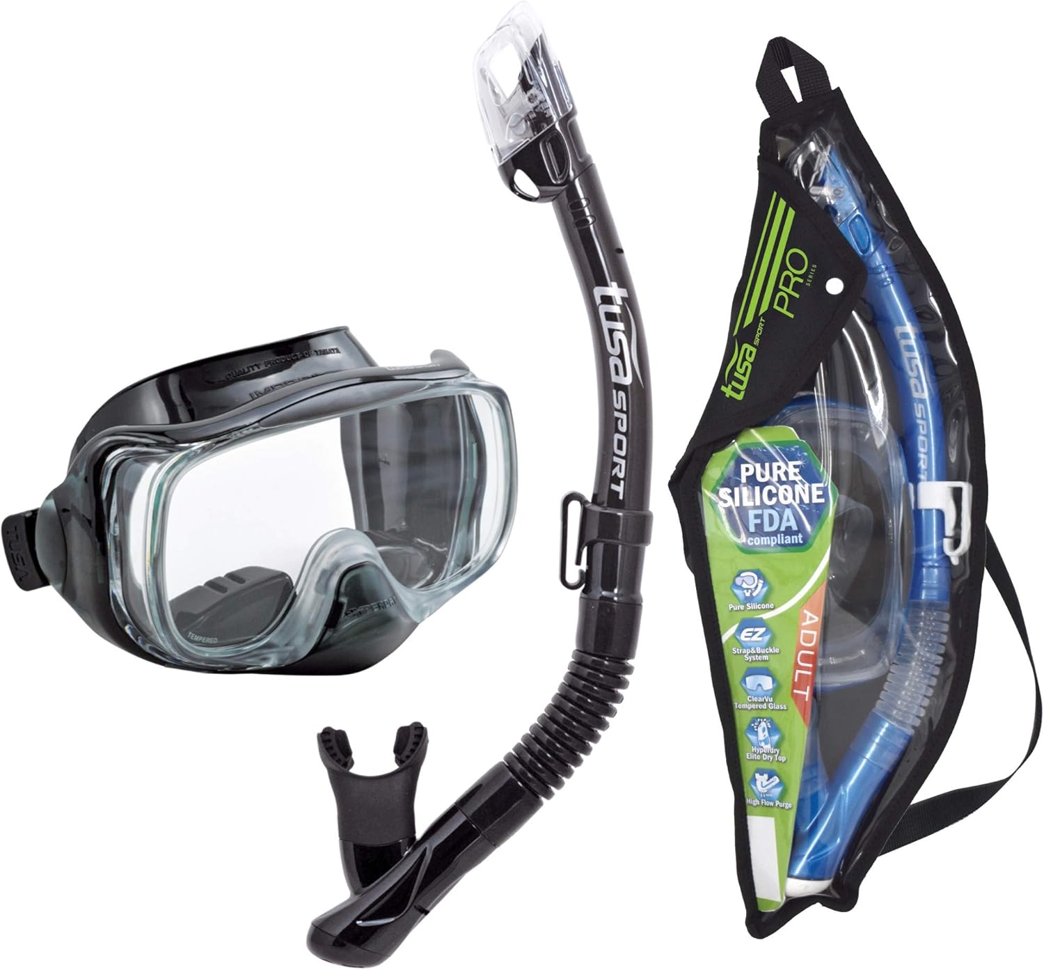 TUSA Sport 3D Purge Mask - Crystal Clear Vision