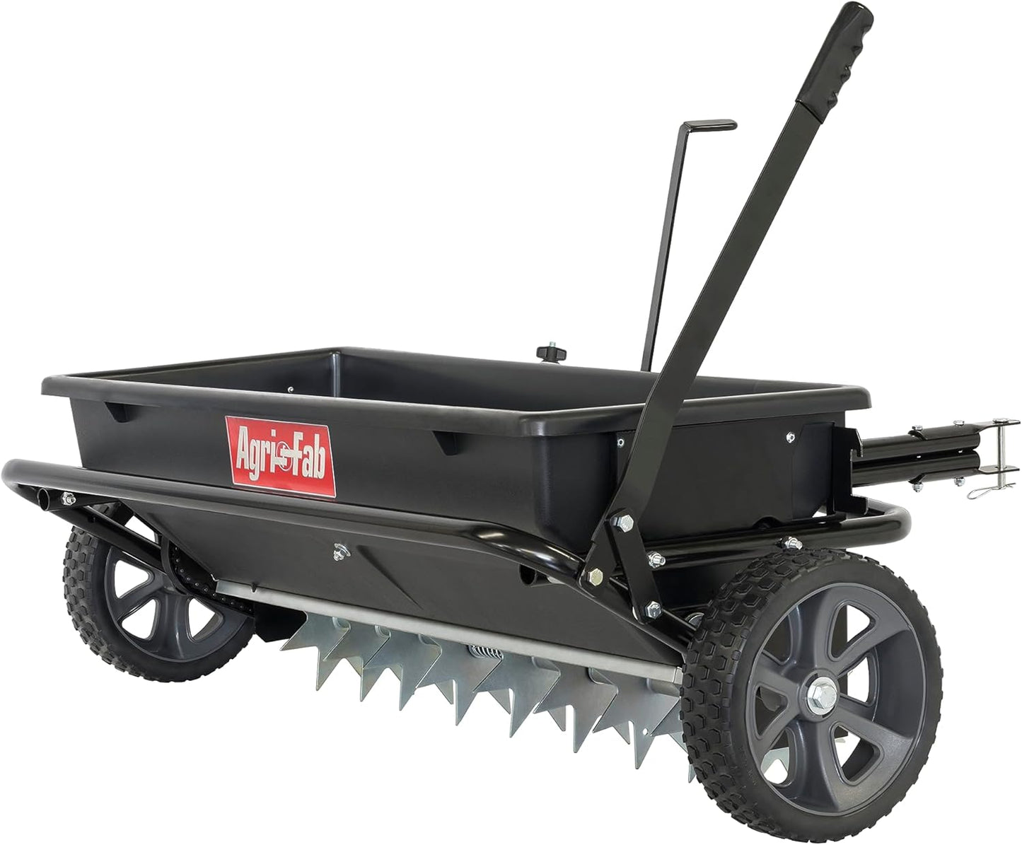 Agri-Fab 100 lb Tow-Behind Lawn Spiker Seeder Spreader Review
