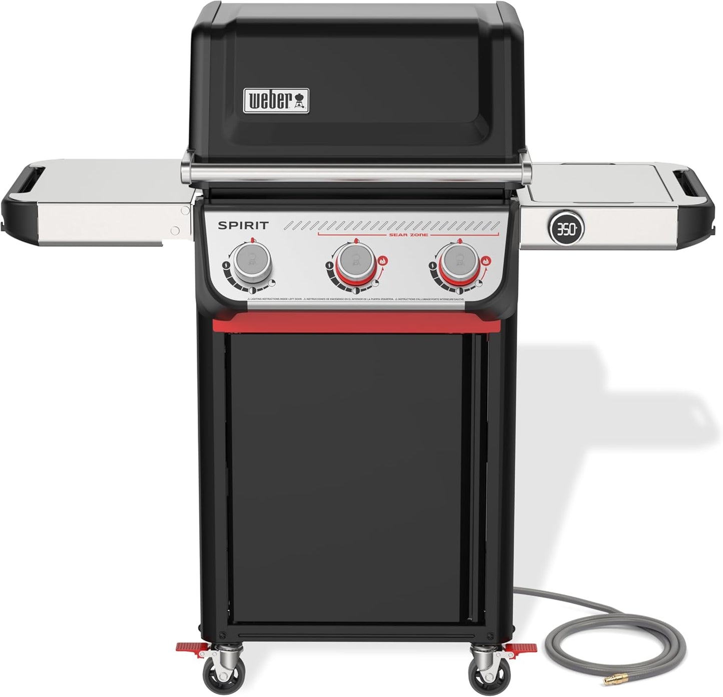 Weber Spirit 3-Burner Natural Gas Grill with Boost Burners