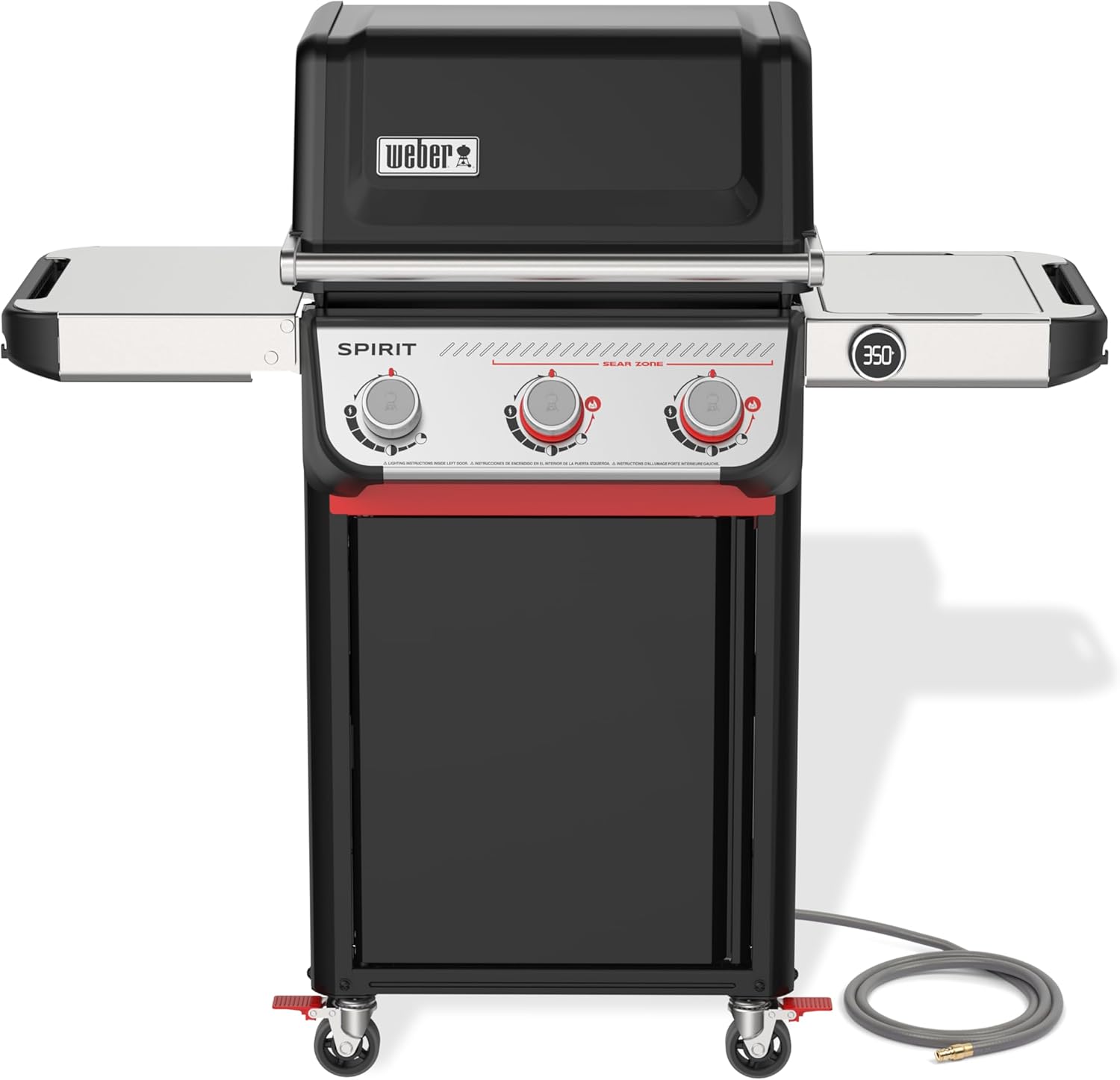 Weber Spirit 3-Burner Natural Gas Grill with Boost Burners