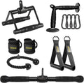 Cable Machine Attachments Combo - Heavy Duty Lat Pulldown Set